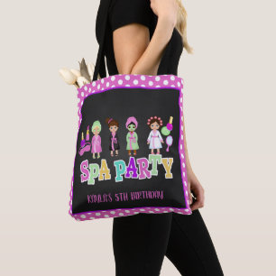 Bolso De Tela Fiesta Tote Bag - Chicas - Blk