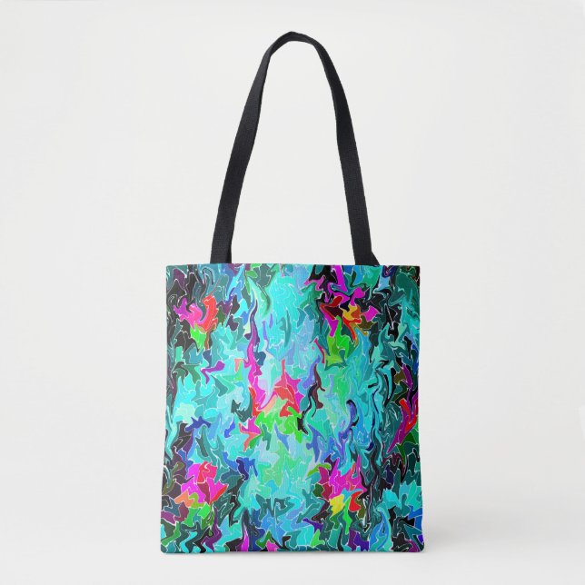 Bolso De Tela Fiestas. (Anverso)