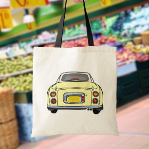 Bolso De Tela Figaración Cute Primrose Yellow Figaro Car