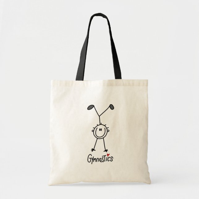 Bolso De Tela Figura básica camisetas y regalos del palillo de (Frente)