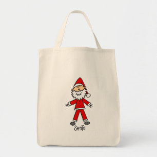 Bolso De Tela Figura de puño Santa Claus Camisetas y regalos