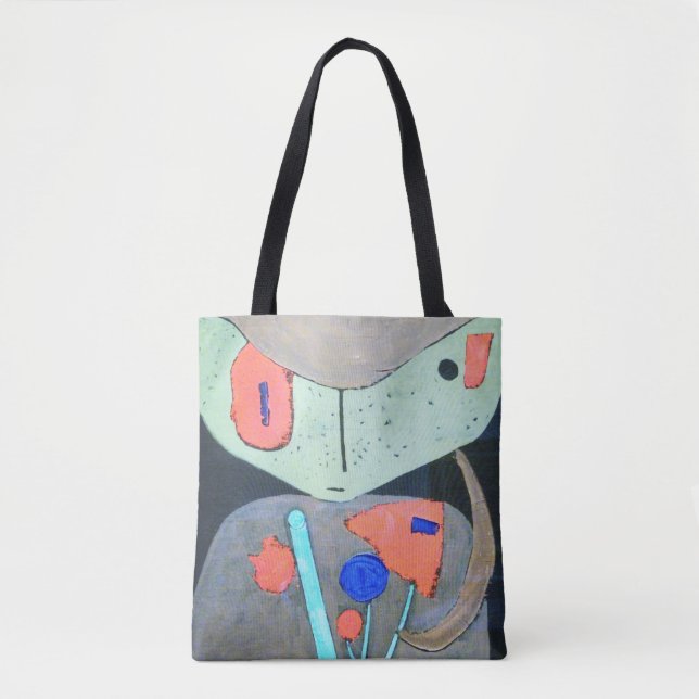 Bolso De Tela Figura del Teatro Oriental, Paul Klee (Anverso)