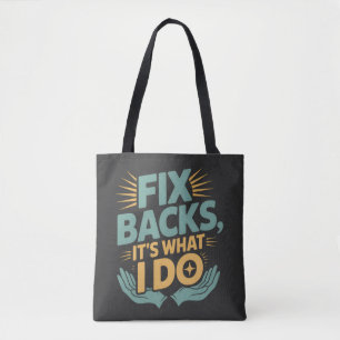 Bolso De Tela Fijar respaldos es lo que hago citación de quiropr