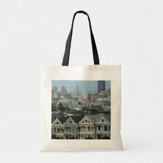 Bolso De Tela Fila de Tarjetas Postales de San Francisco Fotogra