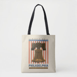 Bolso De Tela Filadelfia Liberty Bell