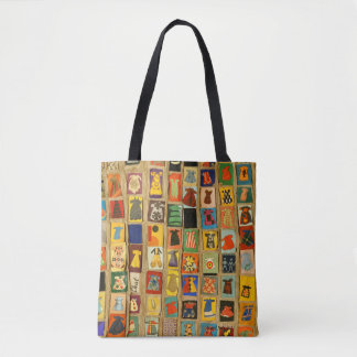 Bolso De Tela filas de vestidos de niña lindos