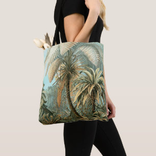 Bolso De Tela Filicinae de Ernst Haeckel, Vintage Fern Plants