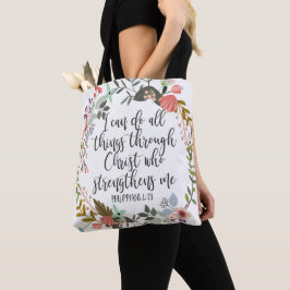 Bolso De Tela Filipinas 4:13 Puedo hacer todas las cosas