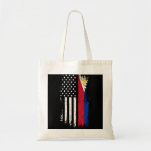 Bolso De Tela Filipino American Flag Pride Philippines s
