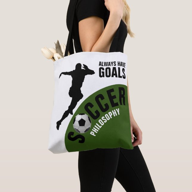 Bolso De Tela Filosofía del fútbol (Detalle)