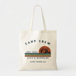 Bolso De Tela Fin de semana de camping personalizado para desped