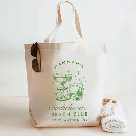 Bolso De Tela Fin de semana de despedida de soltera retro modern