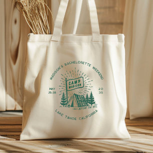 Bolso De Tela Fin de semana de glamping para chicas solteras Ret