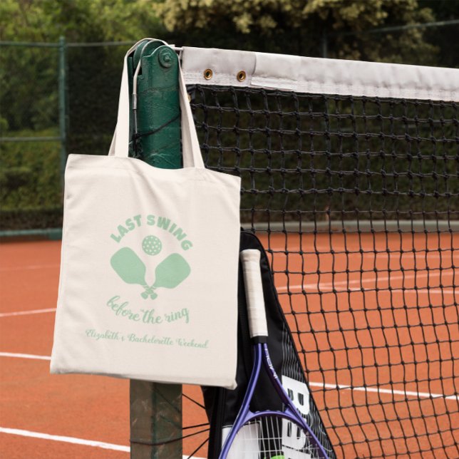 Bolso De Tela Fin de semana de soltera de Pickleball (Subido por el creador)