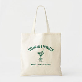 Bolso De Tela Fin de semana de soltera de Pickleball moderno y P