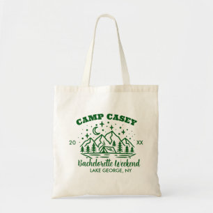 BOLSO DE TELA FIN DE SEMANA DEL CAMPAMENTO BACHELORETTE
