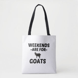 BOLSO DE TELA FINAL DE SEMANA DE CABRAS