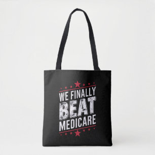 Bolso De Tela Finalmente Derrotamos a Medicare Trump Biden Elecc