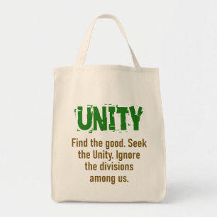 Bolso De Tela Find The Good Seek The Unity - Unity Quote
