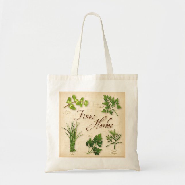 Bolso De Tela Fines Herbes Tote Bag (Frente)