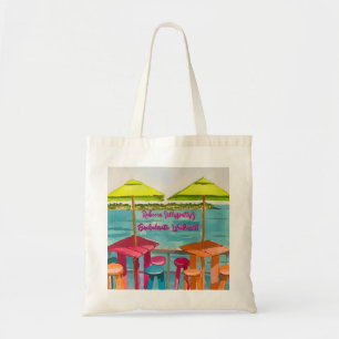 Bolso De Tela Fines Vibraciones de Key West Fin de semana de sol