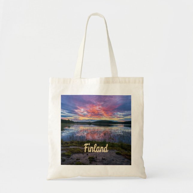 Bolso De Tela Finlandia Helsinki Europa septentrional (Frente)