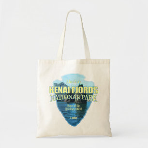 Bolso De Tela Fiordos de Kenai (punta de flecha)