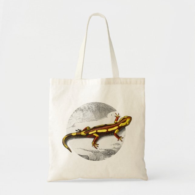 Bolso De Tela Fire Salamander - Salamandra (Frente)