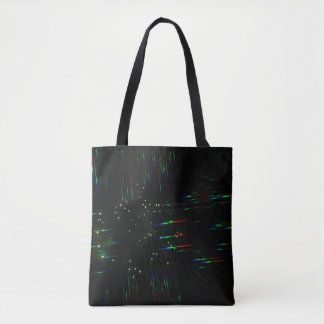 Bolso De Tela Fireworks Through 3D Glasses 3