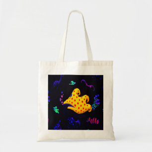 Bolso De Tela Fish Black Light