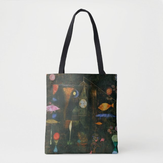 Bolso De Tela Fish Magic - Paul Klee (Anverso)