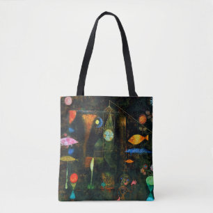 Bolso De Tela Fish Magic, Paul Klee