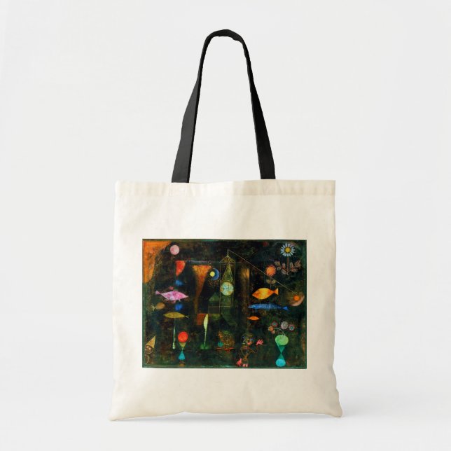 Bolso De Tela Fish Magic, Paul Klee (Frente)