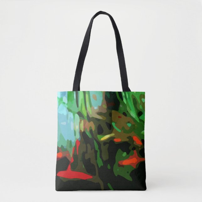 Bolso De Tela Fish Pond (Anverso)