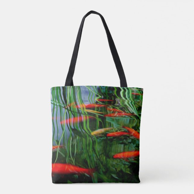 Bolso De Tela Fish Pond (Reverso)