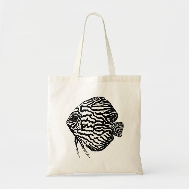 Bolso De Tela Fish Tote Bag (Frente)