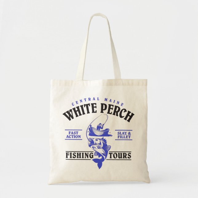 Bolso De Tela Fishing Tours (Frente)