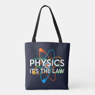 Bolso De Tela FÍSICA ES LA LEY Diversión Científica