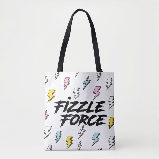 Bolso De Tela Fizzle Force Lightning (Anverso)