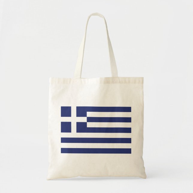 Bolso De Tela Flag of Greece (Frente)