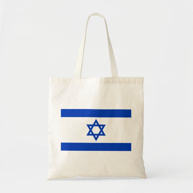 Bolso De Tela Flag of Israel (Frente)