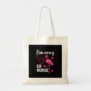 Bolso De Tela Flamante Flamingo ER Nurse Nurse Nurse Nurse Regal