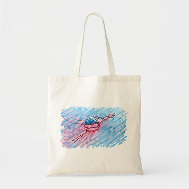 Bolso De Tela Flamenco Hidratado (Frente)
