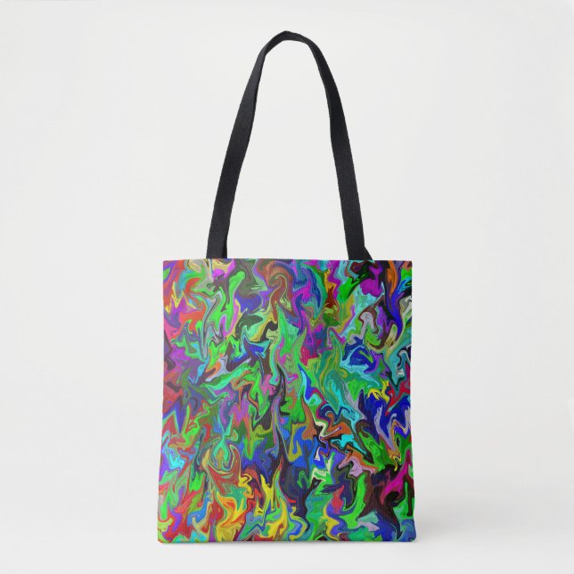 Bolso De Tela Flames...... (Anverso)