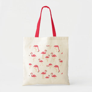 Bolso De Tela Flamingo