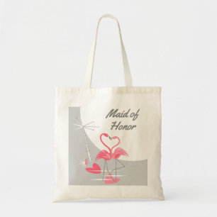 Bolso De Tela Flamingo Amor Gran Moon Maid of Honor tote