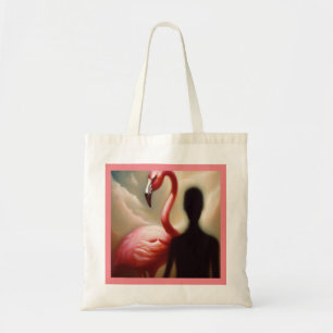 Bolso De Tela Flamingo animal espiritual 2