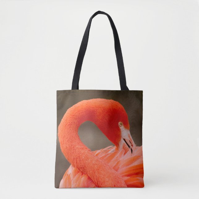 Bolso De Tela Flamingo del Caribe (Anverso)