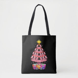 Bolso De Tela Flamingo Feo Árbol de Navidad Gracioso regalo