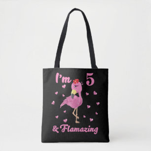 Bolso De Tela Flamingo, tengo 5 años y me llama la atención -